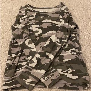 Chaser camo long sleeve shirt